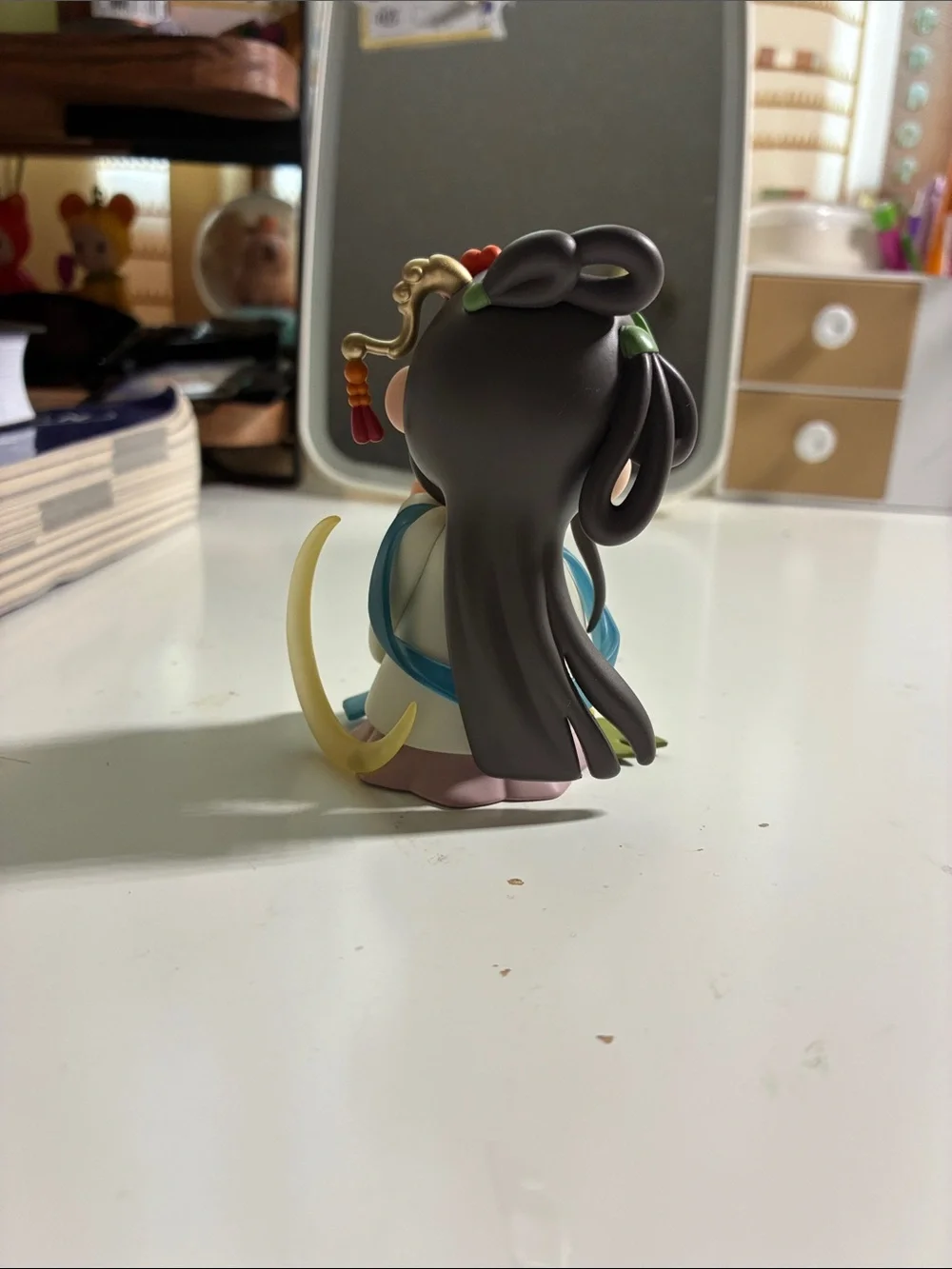 Kawaii Asian-Inspired Vinyl Figure with Bubble